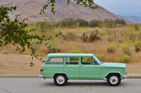 1965 Jeep Wagoneer 327ci V8 3-Speed - Jeep, Mountain, Wagoneer, Wagon, Old-Timer, Station