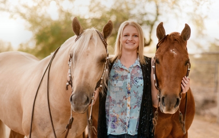 Friends . . - women, fun, female, western, girls, cowgirl, style, outdoors, horses, blondes, ranch