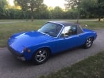 1970 Porsche 914-6 2.0 5-Speed 2-Door Targa