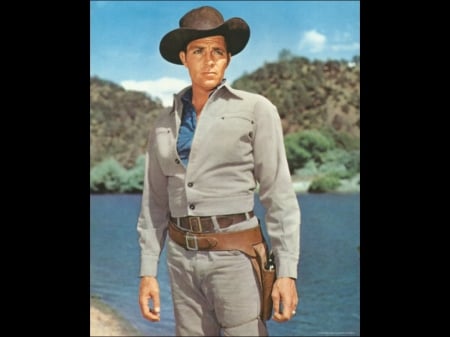 Dale Robertson (Wells Fargo) (1923-2013) - western, dimples, actor, cowboy