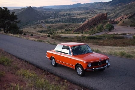 1973 BMW 2002tii 2.0 4-Speed - 4-speed, car, old-timer, mountains, bmw, 2002tii