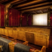 vintage movie theatre