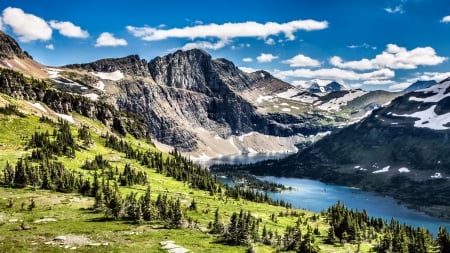 Hidden Lake F - wide screen, national park, landscape, photography, montana, nature, beautiful, scenery, glacier, usa, photo