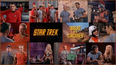 Bread and Circuses - Original Version - Spock, Star Trek, Roman Empire, gladiators, Merrick, Romans, Kirk