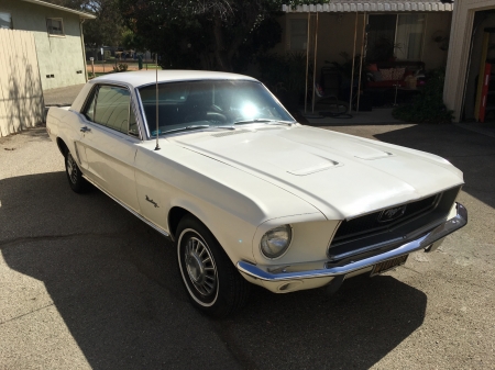 1968 Ford Mustang 302ci V8 C4 Automatic 2-Door Hardtop - v8, hardtop, c4, ford, automatic, 302ci, car, muscle, mustang, old-timer, 2-door