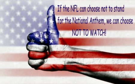 No Fans Left? . . N.F.L. - sports, football, NFL, America, political, freedom