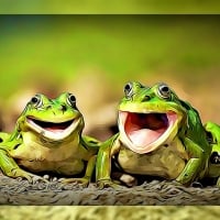 CHATTING FROGS