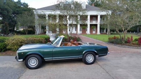 1969 Mercedes-Benz 280SL 2.8  4-Speed 2-Door Convertible - Car, Sports, 280SL, Mercedes, 4-Speed, Convertible, 2-Door, Old-Timer, Benz, Luxury