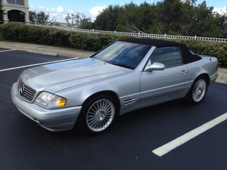 1999 Mercedes-Benz SL500 Roadster 5.0 V8 5-Speed Automatic - v8, sports, sl500, mercedes, automatic, car, benz, roadster, 5-speed