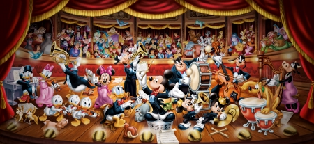 The concert - all, fantasy, minnie, mouse, mickey, concert, luminos, disney