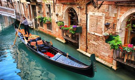 Venecia  Italia  Gondola - italia, venecia, gondola