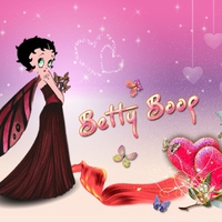 Betty Boop with Wing