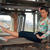 Pin up hottie