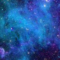 Blue Purple Space