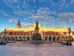 Market in Krakow, Poland