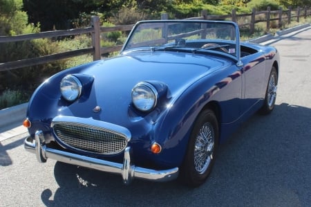 1959 Austin-Healey Bugeye Sprite Convertible 948cc 4-Speed - sports, 948cc, 4-speed, car, sprite, austin-healey, old-timer, convertible, bugeye