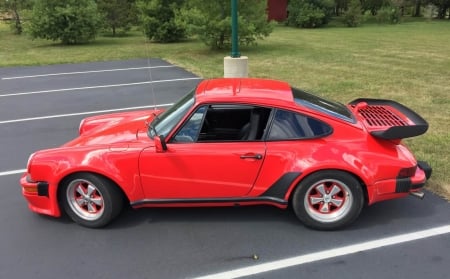 1977 Porsche 911S Coupe 2.7 5-Speed Tuned - 911s, sports, tuning, tuned, coupe, car, old-timer, red, 5-speed, porsche