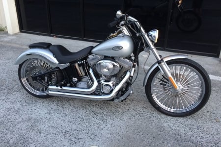 Harley - Bike, Harley, Silver, Sport, Motorcycle