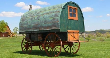 Guest House Sheep Wagon - house, wagon, guest, sheep