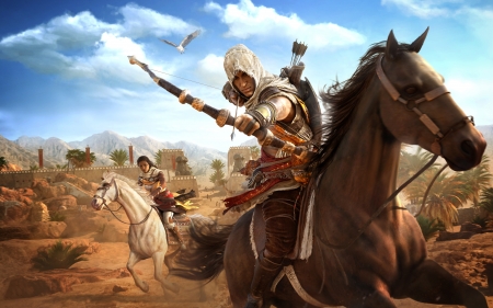 Assasisns Creed Origins - ubisoft, Origins, Assassins, video, 2017, games, Creed