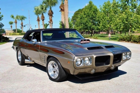 1969 Pontiac Firebird 350 V8 2-Door Convertible - Muscle, Car, Firebird, 350, Convertible, 2-Door, Old-Timer, V8, Pontiac