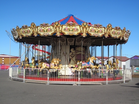 Carousel - merrygorounds, carousels, amusement parks, fun rides, herne bay, kent