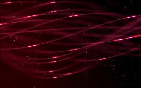 Dark Red Lights - abstract, digital art, dark red, lights