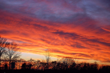 Autumn Sky - Autumn, Sunset, Nature, Clouds, Sky