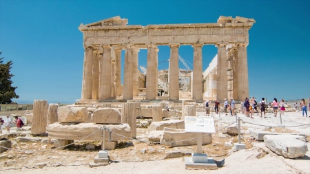 The Parthenon Athens - athens, building, ancient, parthenon, greece