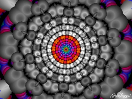 A PATCH OF COLOUR - colour, image, kaleidoscope, patch