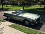 1989 Mercedes-Benz 560SL Convertible 5.6 V8 4-Speed Automatic