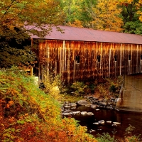 Autumn Covered Bridge