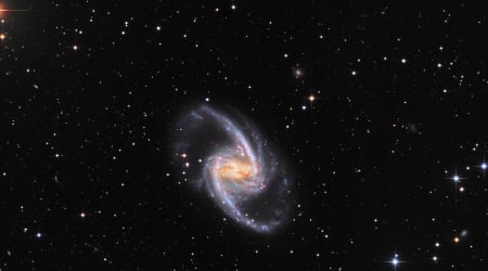 NGC 1365 Majestic Island Universe - space, fun, galaxies, stars, cool