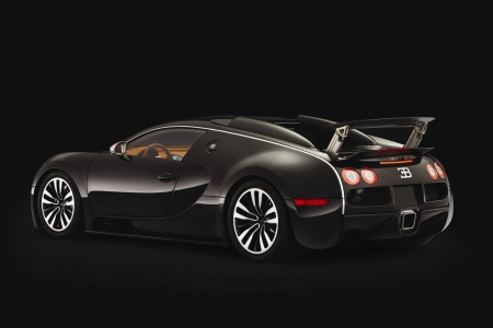 Bugatti Veyron - Luxurious, Black, Sport, Cars, Fast, Bugatti