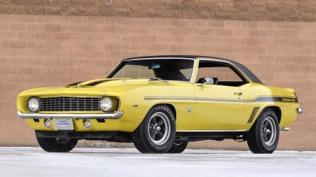 1969-Chevrolet-Camaro-Yenko - classic, muscle, yellow, gm