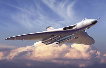 Avro Vulcan Bomber - jet, military, vulcan, bomber, flight, plane, avro, war