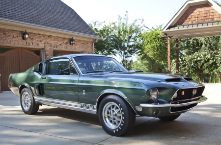 1968 Shelby Mustang GT350 Fastback 302ci V8 4-Speed - v8, shelby, 302ci, fastback, gt350, 4-speed, car, muscle, old-timer, mustang