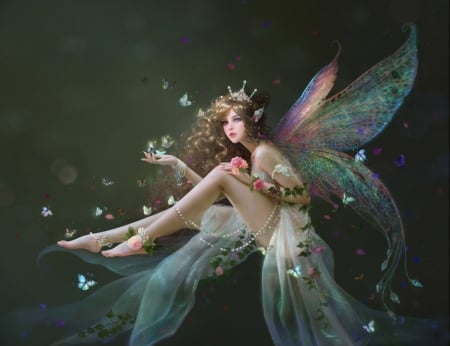 Fairy - art, fairy, fantasy, cool