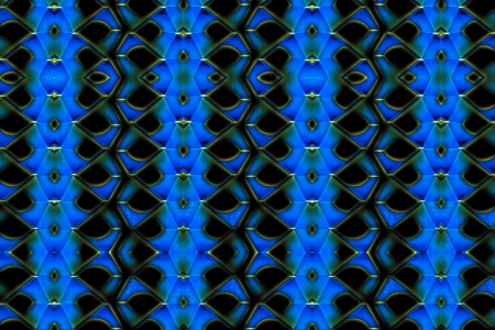 Blue Vertebrae - abstract, vertebrae, photoshop, blue, image, layered