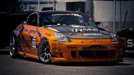 Nissan 350Z - vehicles, orange cars, cars, nissan 350z, nissan