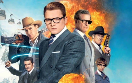 Kingsman The Golden Circle - kingsman the golden circle, cool, fun, movie, entertainment