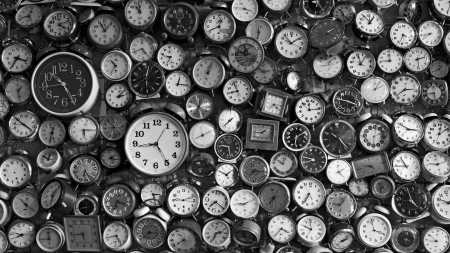 Texture - watch, black, white, bw, clock, texture