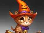 Halloween cat