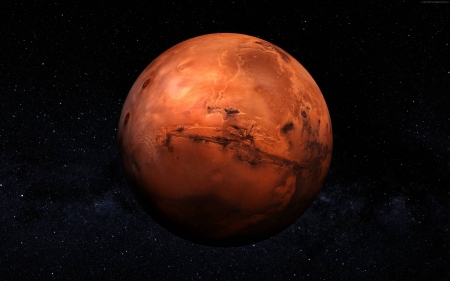 Mars in space