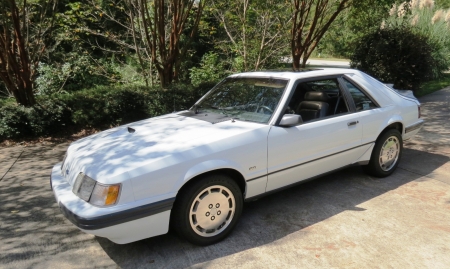 1986 Ford Mustang SVO 3-Door Hatchback 2.3 5-Speed - 5-speed, hatchback, svo, old-timer, ford, car, 3-door, mustang, muscle