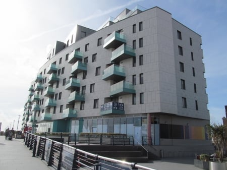 West Quay Apartments - apartment blocks, modern, architecture, sussex, brighton