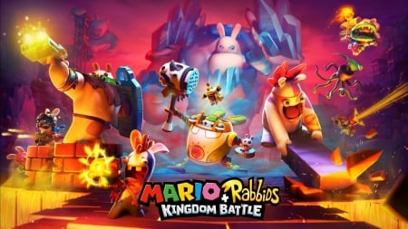 Mario Rabbids Kingdom Battle - Mario, fun, Rabbids Kingdom Battle, cool, video game