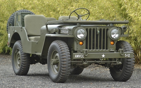 1947 Willys CJ2A 134ci 3-Speed - Willys, 3-Speed, Military, 134ci, Old-Timer, CJ2A