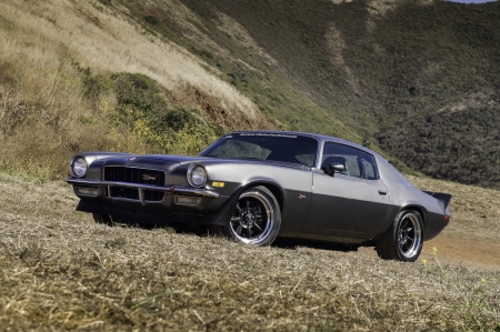 1971 Chevrolet Camaro Z-28 383ci Small Block V8 Tremec T-56 6-Speed - v8, chevrolet, tremec, mountain, camaro, z-28, car, muscle, t-56, block, 6-speed, old-timer, small, 383ci