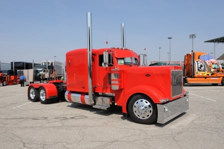 peterbilt - peterbilt, semi, rig, truck